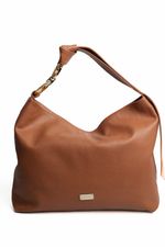 Bolsa Rubi em Couro Caramelo