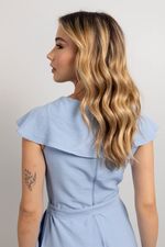 Macacão Penélope Azul Bebê