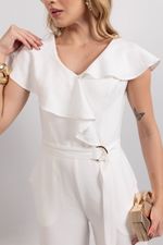 Macacão Penélope Branco