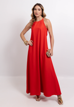 Vestido Naty Vermelho Ferrari
