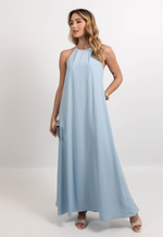 Vestido Naty Azul Bebê