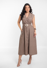 Vestido Maria Antônia Chocolate