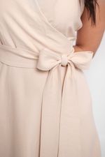 Vestido Meire Areia