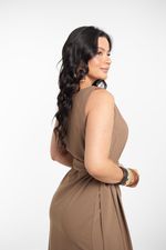 Vestido Suzana Marrom