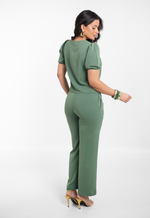 Conjunto Cecília Verde Militar