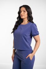 Conjunto Cecília Azul Carbono
