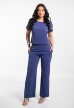 Conjunto Cecília Azul Carbono
