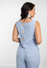 Conjunto Daniela Azul Bebê 
