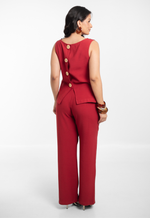 Conjunto Daniela Vermelho Bordô