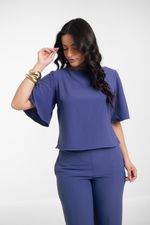 Conjunto Tânia Azul Carbono
