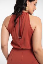Vestido Bárbara Terracota