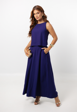 Conjunto Carmélia Azul Anil 