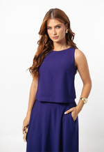 Conjunto Carmélia Azul Anil 