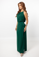 Vestido Bárbara Ice Drop Verde Exército 