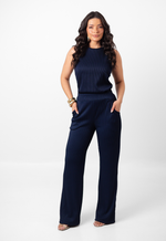 Conjunto Elisa Azul Marinho