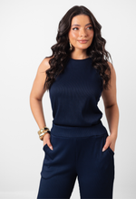 Conjunto Elisa Azul Marinho