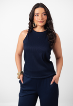 Conjunto Elisa Azul Marinho
