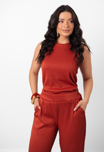 Conjunto Elisa Terracota