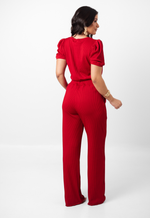 Conjunto Larissa Malha Canelada Marsala