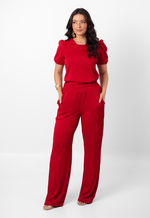 Conjunto Larissa Malha Canelada Marsala