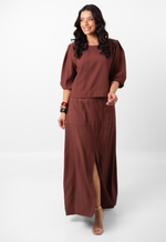 Conjunto Sarah Chocolate