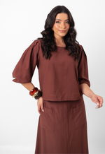 Conjunto Sarah Chocolate