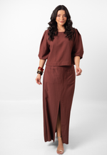Conjunto Sarah Chocolate
