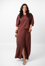 Conjunto Sarah Chocolate