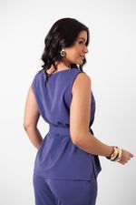 Conjunto Tainara Azul Carbono