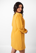 Vestido Tainá Mostarda
