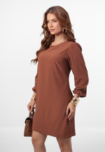 Vestido Tainá Chocolate
