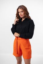 Bermuda Priscila Marrant Laranja 