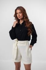 Bermuda Priscila Marrant Off White