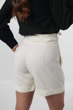 Bermuda Priscila Marrant Off White