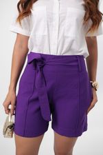 Bermuda Priscila Marrant Roxo