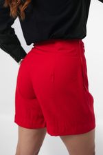 Bermuda Priscila Marrant Vermelho 