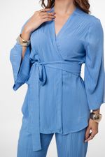Conjunto Tulipa Azul Jeans