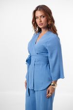 Conjunto Tulipa Azul Jeans