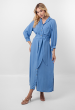 Chemise Lírio Azul Jeans