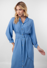 Chemise Lírio Azul Jeans