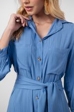 Chemise Lírio Azul Jeans