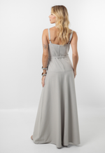 Vestido Monaliza Cinza