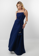 Vestido Monaliza Azul Marinho