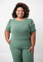 Conjunto Cecília Verde Militar