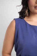 Conjunto Samarah Azul Carbono