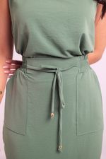 Conjunto Samarah Verde Militar