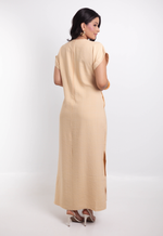 Vestido Luiza Creme