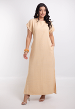 Vestido Luiza Creme