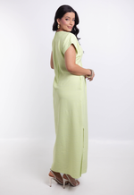 Vestido Luiza Verde Lima