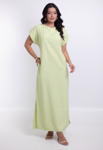 Vestido Luiza Verde Lima
